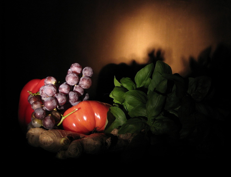 ingredient, artichoke, mature, leaf, the darkness, black background, food and drink, studio shot, grape, choice, still life, composition, no people, still nature
