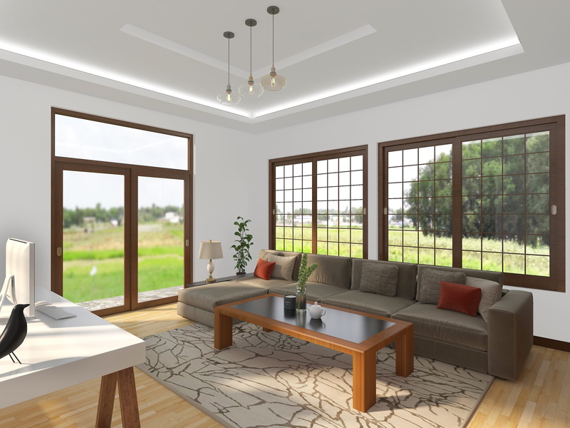 indoors, home, looking Through Window, electric lamp, window, seat, luxury, no People, architecture, chair, modern, Noi, architecture And Buildings, cozy