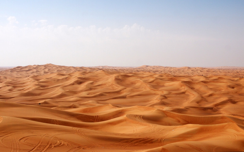 traces, day, tranquility, desert, no people, climate, nature, sand dune, land, landscape, sand, horizon over land, Desert Rub Al-chali, sky, environment