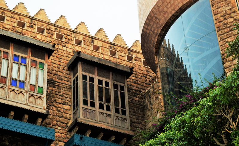 window, travel destinations, tree, balcony, travel, lebanon, plant, melange, glass, islamic architecure, neo architecture, walls, low angle view, islamic
