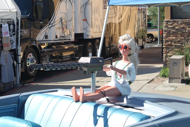 doll, black, blue, convertible, shopper, 3d and abstract, white, machine gun, friday, 1080P
