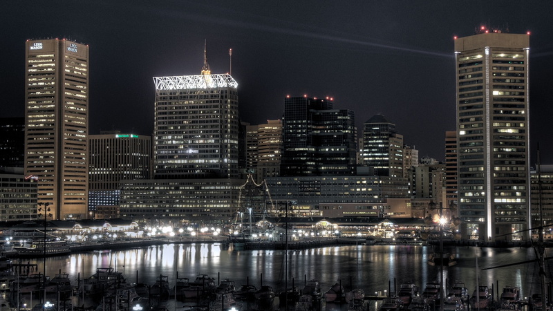 1080P, cityscape, USA, Baltimore
