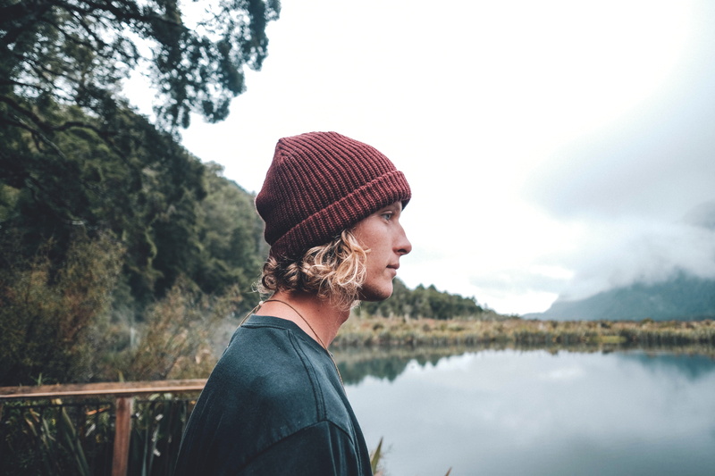 looking away, maroon, nature, love, teen, beside, lifestyles, one person, clothing, focus, sky, non-urban scene, man, outdoor, casual clothing, portrait