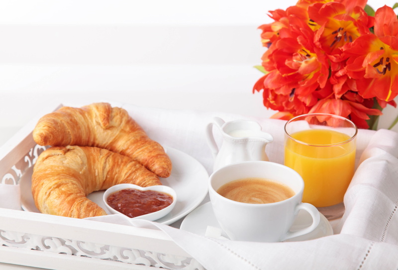 coffee Cup, baked pastry item, cup, refreshment, drink, flower arrangement, french food, meal, bakery, eating, pastry, freshness, still life, continental Breakfast