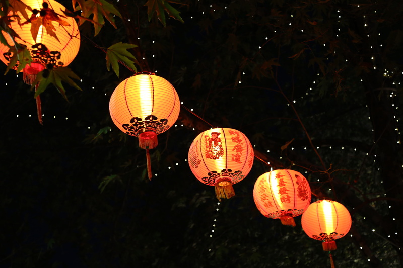 australia, chinese new year, festival, chinese lantern, lighting equipment, illuminated, decoration, traditional festival, southgate melbourne, low angle view