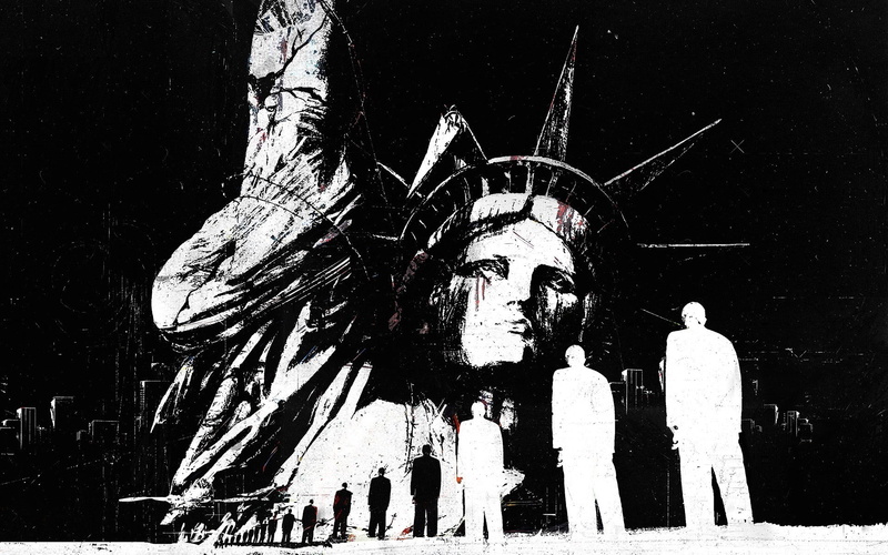 artwork, human representation, art and craft, creativity, liberty, history, statue of liberty, architecture, representation, sculpture, clear sky, abstract