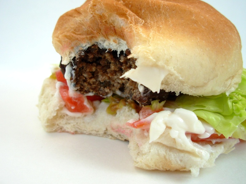meat, delicious, hamburger, still life, junk food, eating, unhealthy, close-up, fast-food, fatty, snack, calories, freshness, industrial food, indulgence