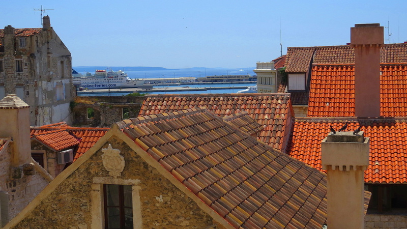 colors, texture, building, City, roof, the roofs, residential district, Roofs, brick, house, architecture And Buildings, nature, urban Scene, roof Tile