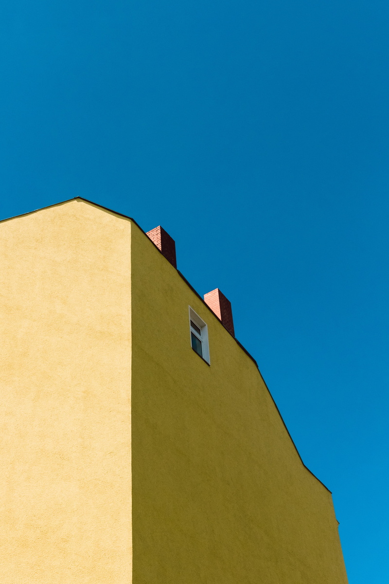 structure, contrast, 4K, white, high, town, no people, exterior, house, wall, wall - building feature, concrete, construction, nature, built structure