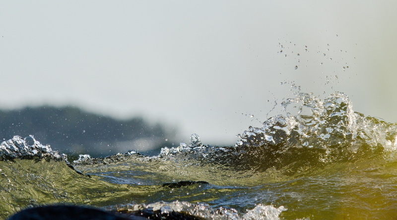 copy space, Elements, outdoors, power in nature, no people, motion, sport, 4K, breaking, beauty in nature, greenwater, Green, rock - object, splashing