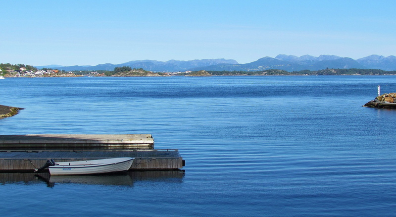 lagoon, Norway, water, outdoors, travel, nature, landscape, clear sky, waterfront, Stavanger, tranquility, river, land, Fjord, mountain, 2K, bay, environment