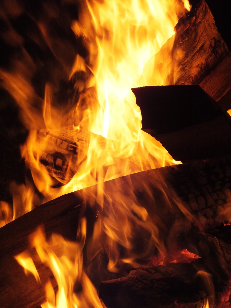 firewood, close-up, burn, midsummer, log, fireplace, fire, 2K, fire - natural phenomenon, flame, nature, night, bonfire, communication, blaze, environment