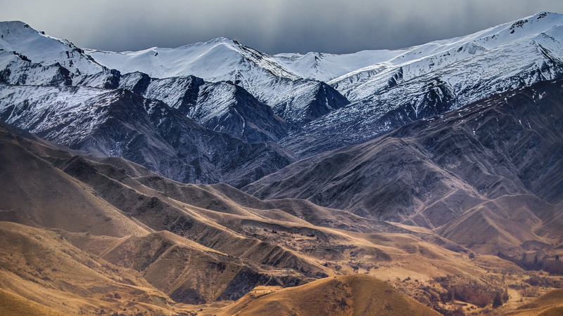 environment, snow, snowy, 1080P, scenics - nature, outdoors, time, cold temperature, tranquility, travel, no people, nature, day, mountain, mountains
