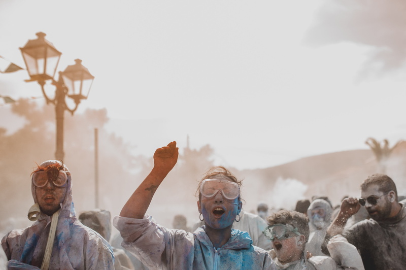 group of people, nature, accessories, apparel, finger, beautiful, statue, lifestyles, emotion, day, sunglasses, architecture, sky, war, holi, people, real people