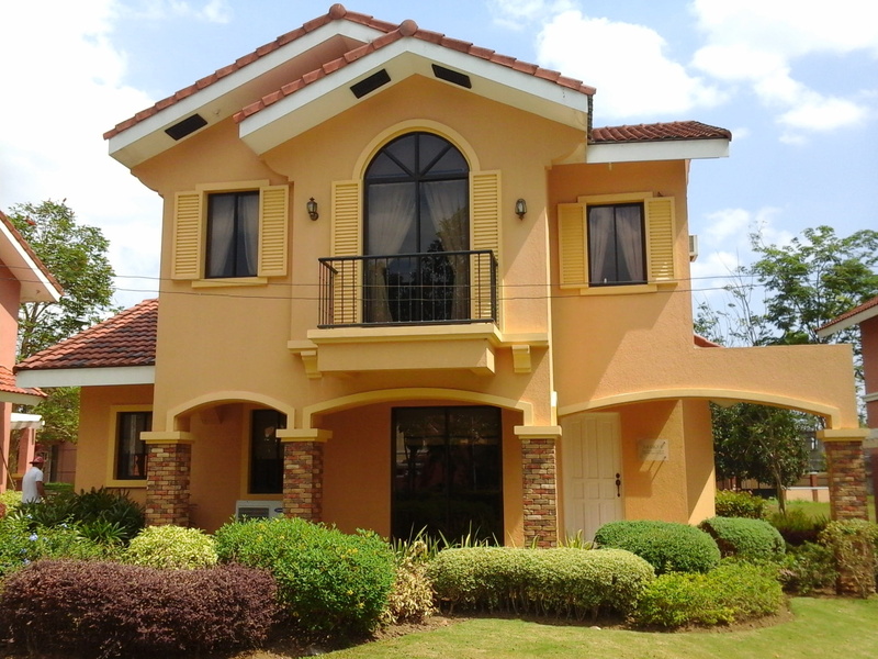 lawn, residential district, plant, built structure, building exterior, yellow, luxury, grass, batangas, building, nature, 1080P, house, outdoors, sky