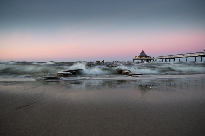 photography, dusk, nature, sea, Usedom, 480P, Heringsdorf, Ostsee, Baltic Sea, body of water, beach, sunrise, landscape, sunset, water, sky, body