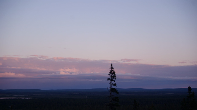 tower, tranquil scene, land, sky, 1080P, silhouette, Finland, nature, landscape, plant, scenics - nature, mountain, no people, tree, tranquility, outdoors