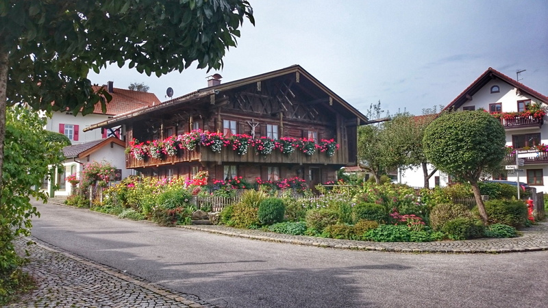 building, residential district, day, starnberger see, recovery, flowering plant, Landscape, no people, tree, house, building exterior, Home, footpath, nature