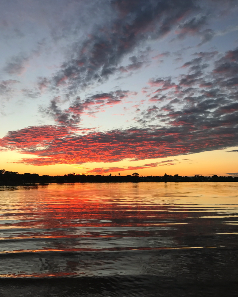 clouds, 2K, reflection, mandurah, outdoor, western australia, orange color, beauty in nature, water, scenics - nature, outdoors, tranquil scene, cloud - sky