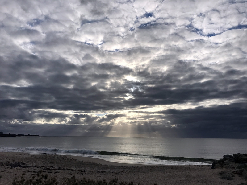 bay, sea, horizon, cloud, beauty in nature, ominous, horizon over water, ocean, land, idyllic, 4K, natural, tranquility, tranquil scene, scenics - nature
