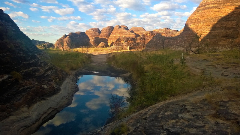 bungle bungles, no people, billabong, purnululu national park, australia, tranquil scene, non-urban scene, tranquility, 1080P, geology, reflection, nature