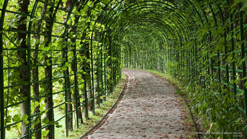 germany, Flowers/Gardens, linderhof, 2K, oberbayern, bavaria, palace