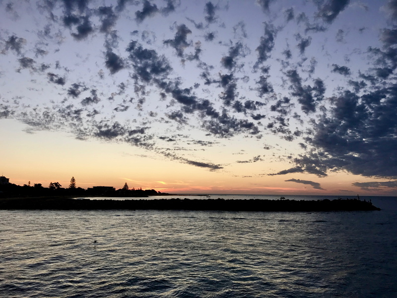 beauty in nature, mandurah, architecture, non-urban scene, cloud - sky, sunset, orange color, scenics - nature, estuary, 4K, waterfront, water, sea, sky