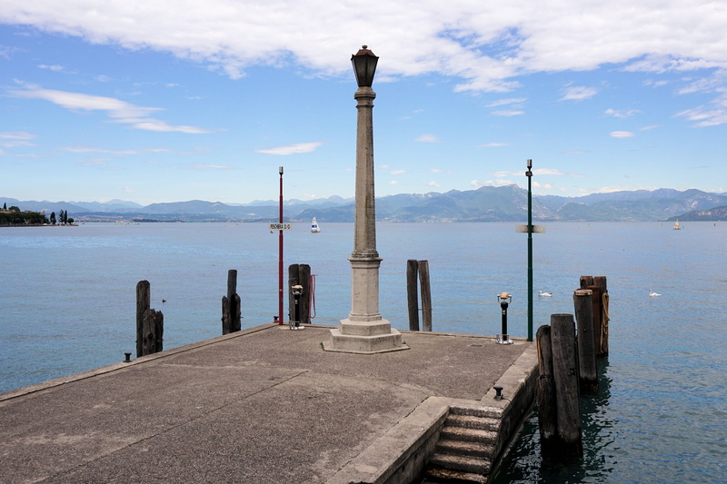 pier, day, architecture, water, port, mountain range, outdoors, mediterranean, non-urban scene, tranquility, sky, 4K, built structure, mountain, promenade