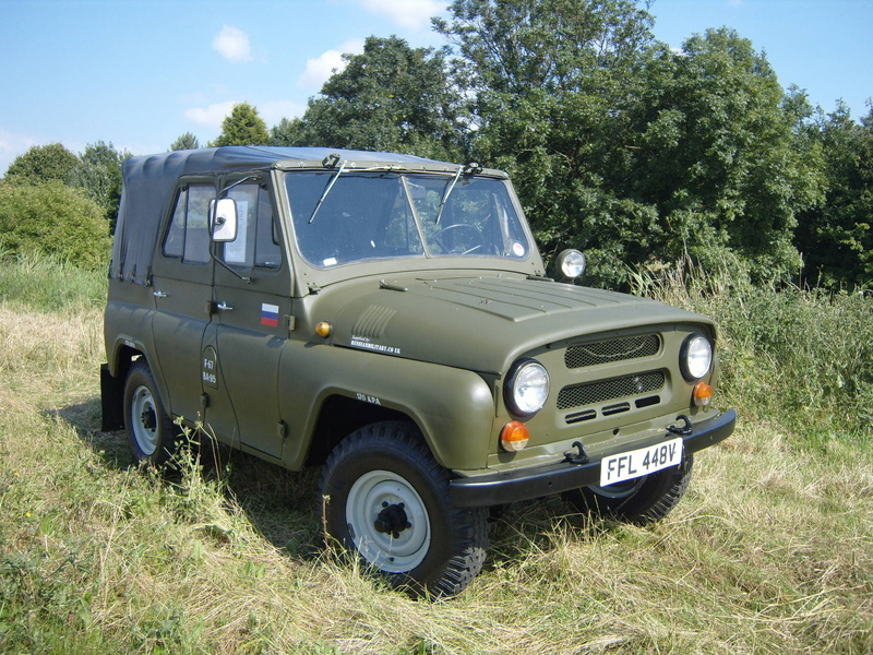 Military Vehicles, UAZ-469, 720P