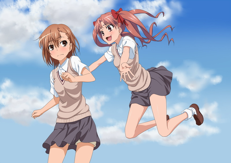seifuku, index, shirai, misaka, eyes, mikoto, hair, kuroko, railgun, brown, iyakun, majutsu, kagaku, aru, 720P