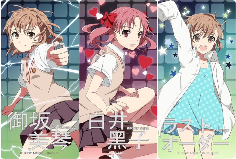 Anime, Toaru Majutsu no Index, Mikoto Misaka, 1080P, Kuroko Shirai, Last Order