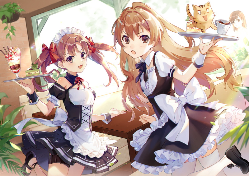 A Certain Magical Index, Kuroko Shirai, 1080P, Taiga Aisaka, Crossover, Mikoto Misaka, Anime, Toradora!