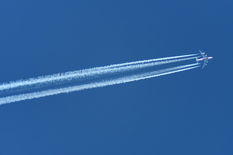 sky, pollution, mode of transportation, aerobatics, air corridor, on the move, plane, nature, flying, airshow, air vehicle, speed, airplane, smoke - physical structure