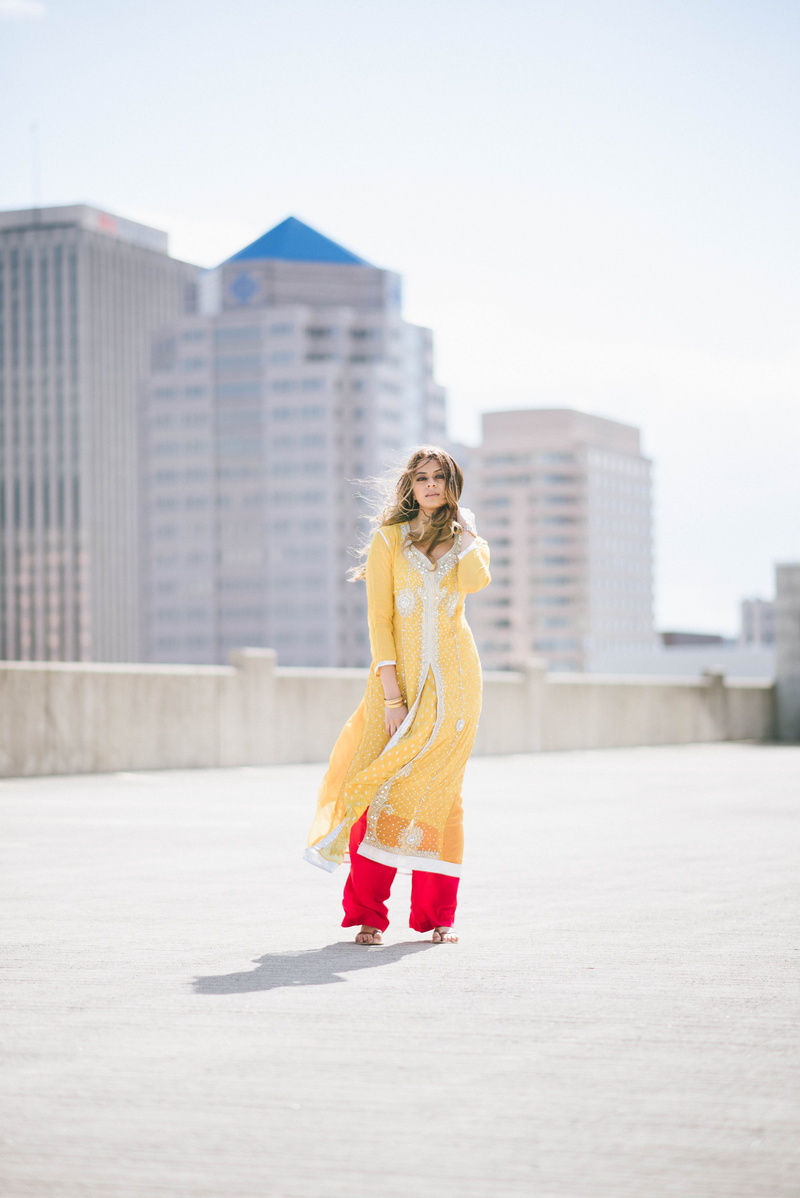 hair, outdoors, leisure activity, daytime, standing, yellow, floor, happiness, sky, city, real people, portrait, 5K, casual clothing, dayton, full length
