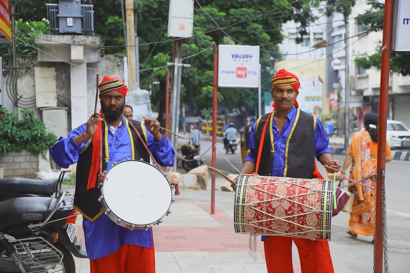 people, street, tourism, religion, national, indian, men, arts culture and entertainment, musician, drum - percussion instrument, wear, editorial, musical instrument
