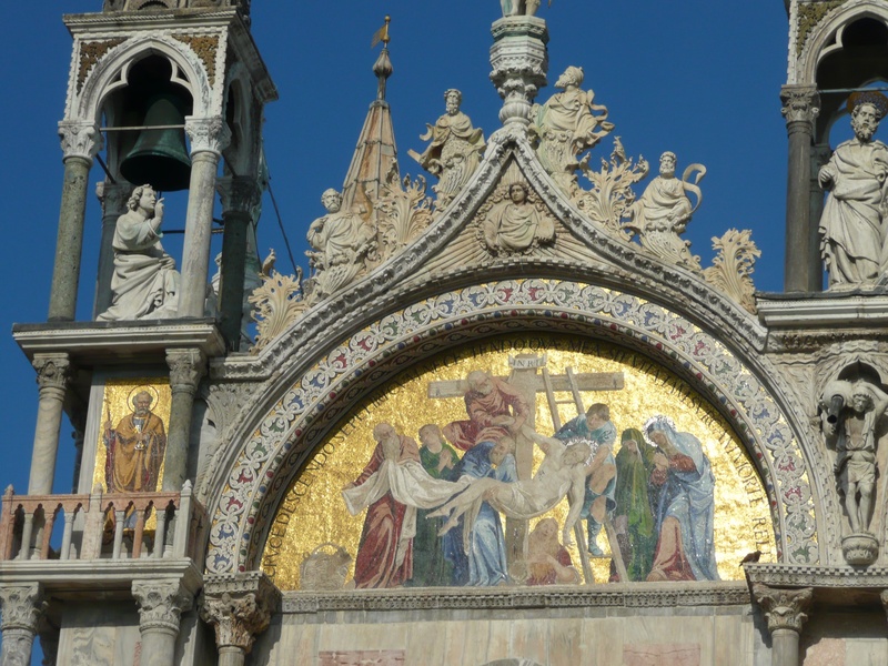 spirituality, christian, low angle view, cathedral, 2K, italy, mural, statue, female likeness, representation, building, historic, no people, ornate, building exterior