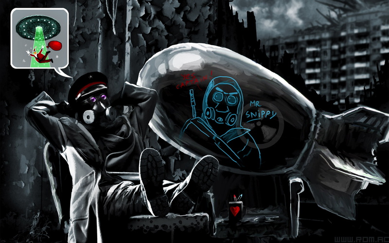 night, futuristic, romance of the Apocalypse, city, horror, drawings, technology, people, built structure, outdoors, man, spaceship, communication
