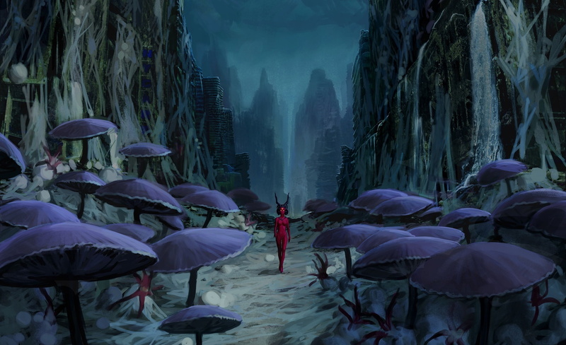 comic, being, mushrooms, romantically apocalyptic, romance of the Apocalypse, 1080P