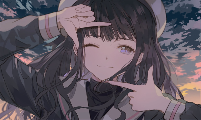 1080P, Daidouji Tomoyo, anime, comic art, animations, animation, anime girls, Card Captor Sakura