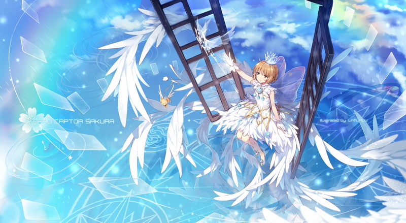 Cardcaptor Sakura: Clear Card-hen, Sakura Kinomoto, anime girls, Kerberos / Kero, anime, 1080P