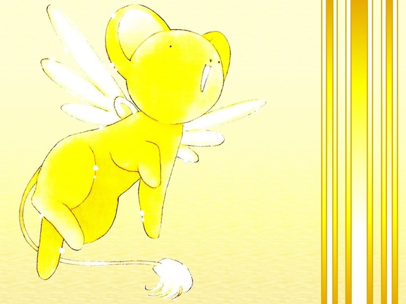 480P, hd, sakura, anime, card captor sakura, kero, Manga, art, keroberos, captor, card