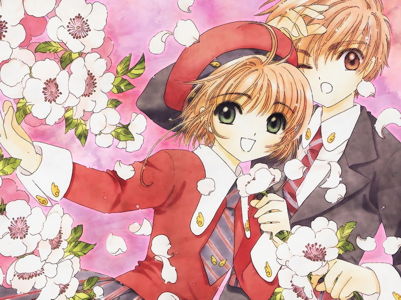 hd, x, kinomoto, anime, captor, sakura, 720P, card, art, cardcaptor sakura, cardcaptor, Kinomoto Sakura