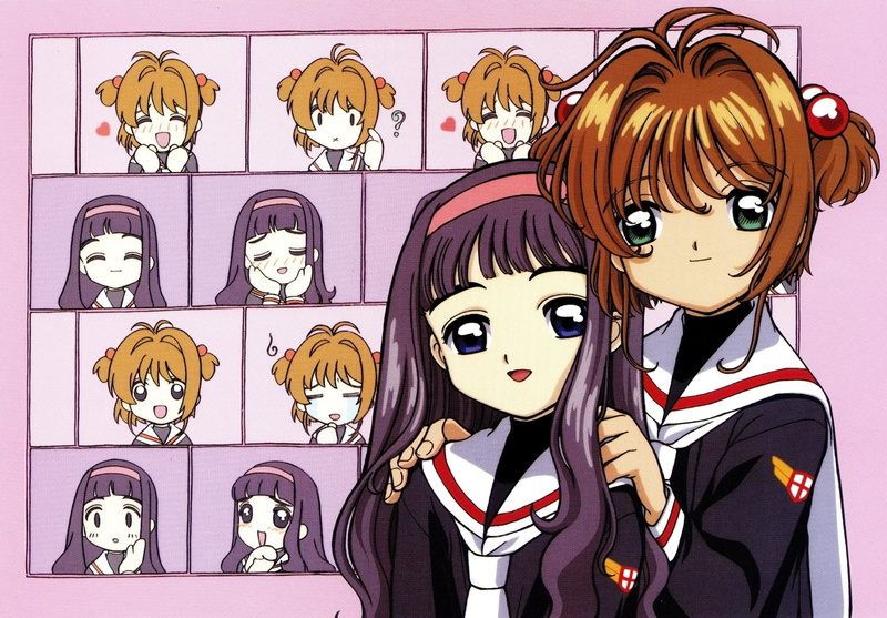 Tomoyo Daidouji, Anime, Sakura Kinomoto, Cardcaptor Sakura, 1080P