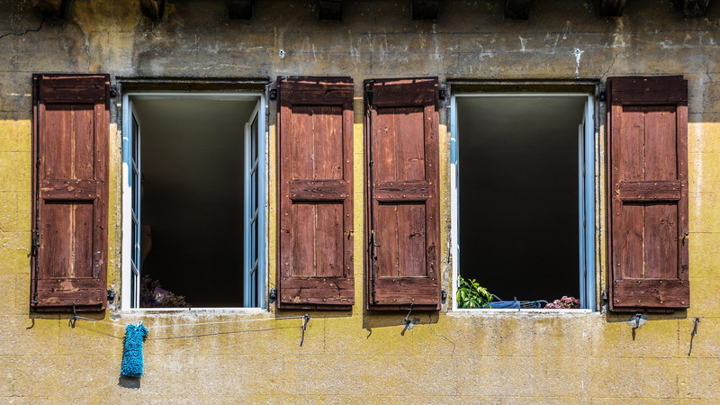 no people, decline, outdoors, doors, glass - material, wood - material, architecture, wall - building feature, safety, pane, door, bad condition, weathered