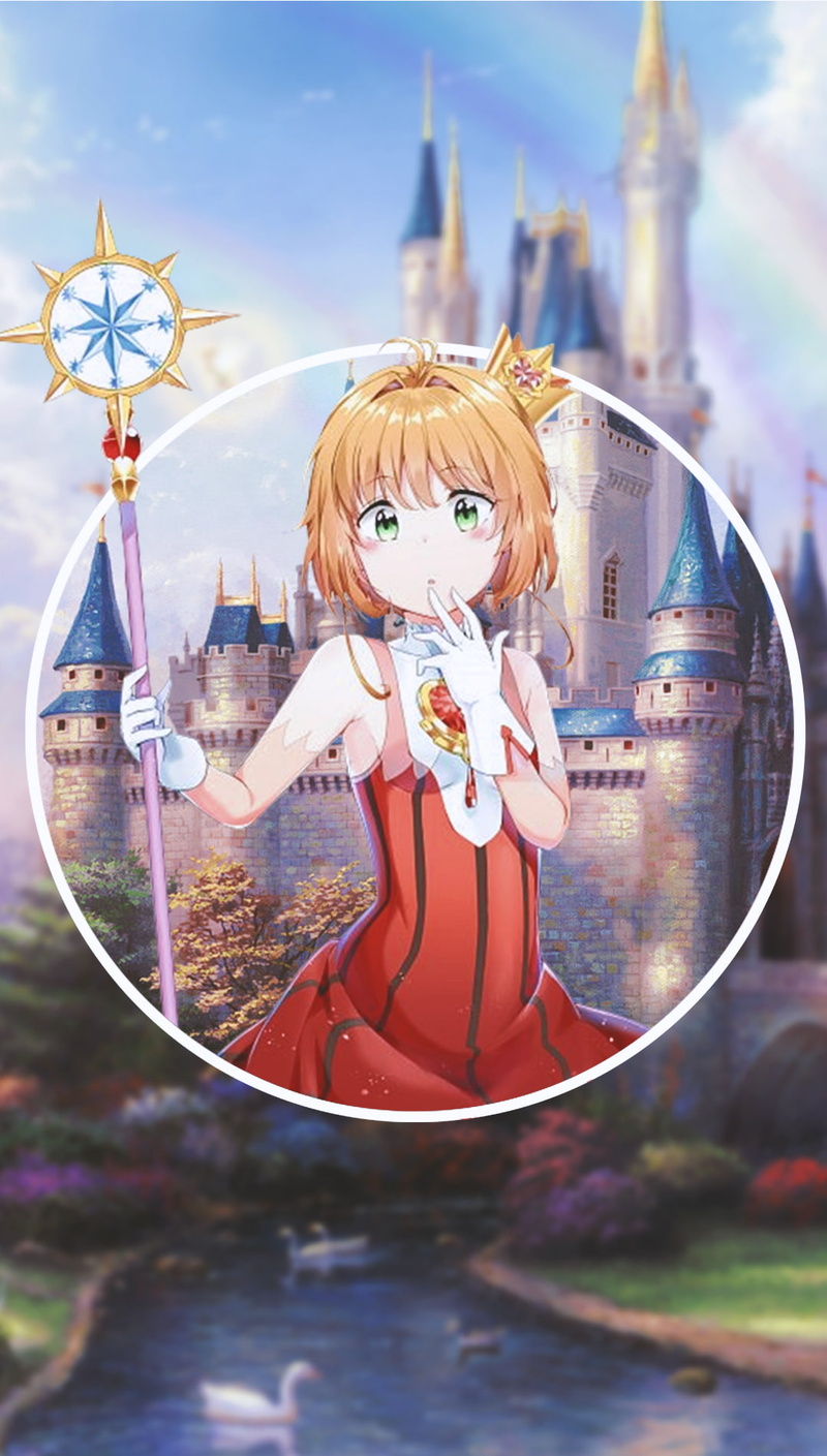 beautiful woman, picture-in-picture, anime girls, fashion, city, beauty, women, architecture, blond hair, Card Captor Sakura, 720P, anime, happiness, portrait