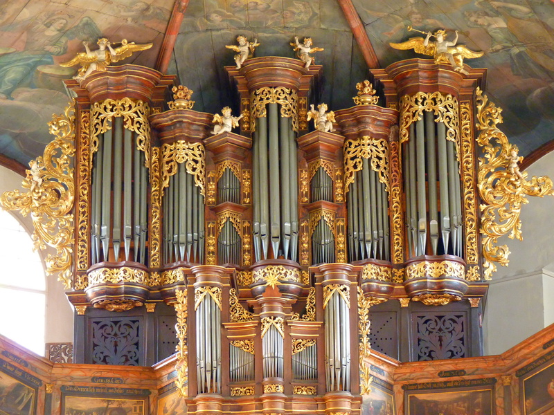 travel destinations, place of worship, cathedral, 4K, spirituality, pipe organ, musical instrument, religion, gold colored, built structure, church music