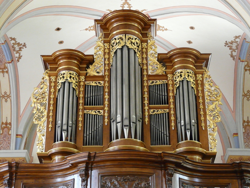 building, Organ, place of worship, music, no people, architectural column, gothic style, low angle view, architecture, organ, indoors, mosel, Church, belief