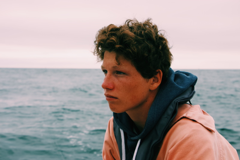 human, one person, clothing, boat, france, person, horizon, near, scenics - nature, beach, ocean, horizon over water, looking away, apparel, 5K, man, looking