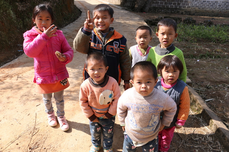 positive emotion, males, fall, village, children, togetherness, offspring, outdoors, innocence, group of people, girls, looking at camera, preschool age