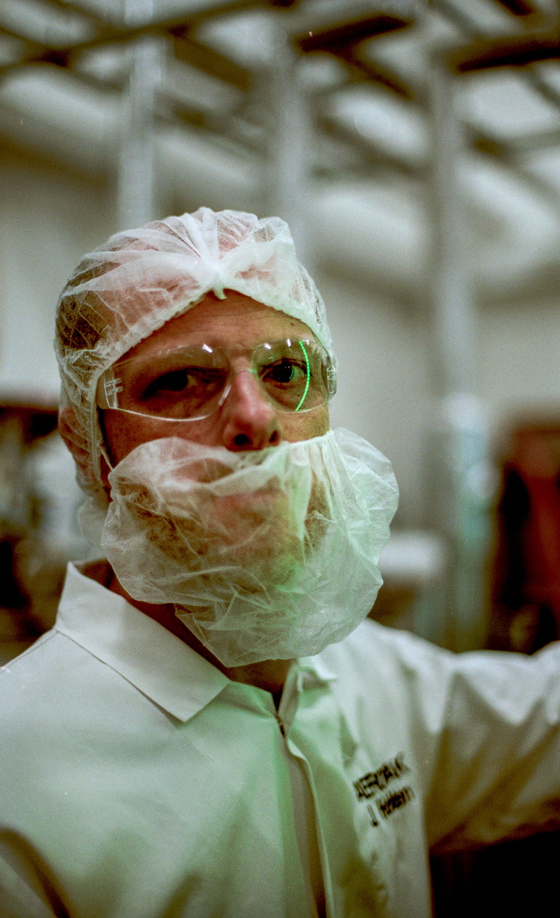 headshot, mask, one person, wearing, apparel, accessory, man, eyeglasses, males, clothing, plastic wrap, human, real people, work, fun, focus on foreground